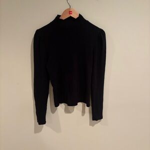 Black Turtleneck Sweater